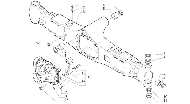 Carraro Axle Drawing for 144886, page 3