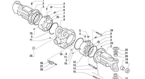 Carraro Axle Drawing for 144946, page 3