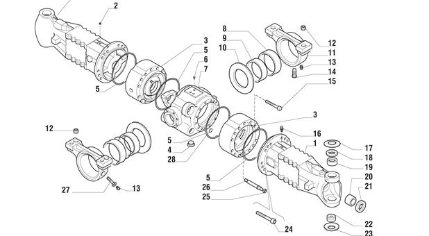 Carraro Axle Drawing for 144980, page 3