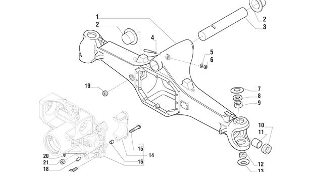 Carraro Axle Drawing for 145108, page 3