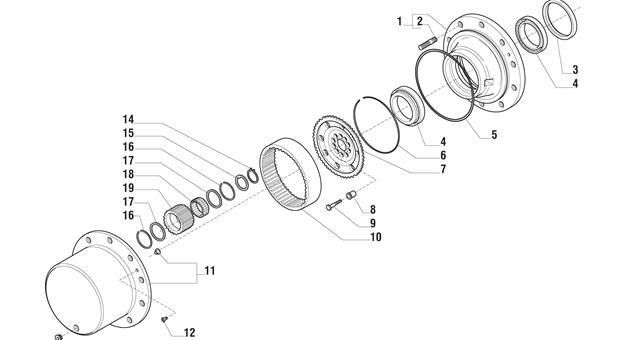 Carraro Axle Drawing for 145108, page 8