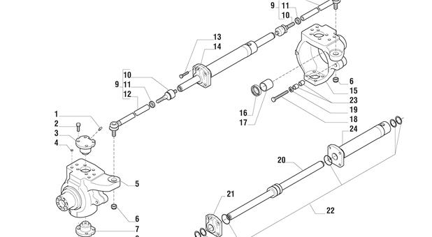 Carraro Axle Drawing for 145108, page 4