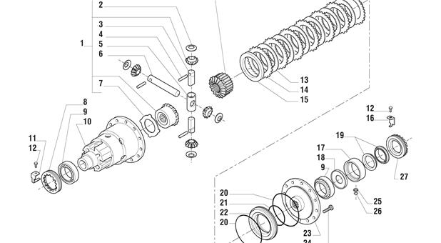 Carraro Axle Drawing for 145108, page 6