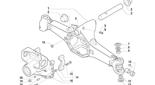 Carraro Axle Drawing for 145108, page 3