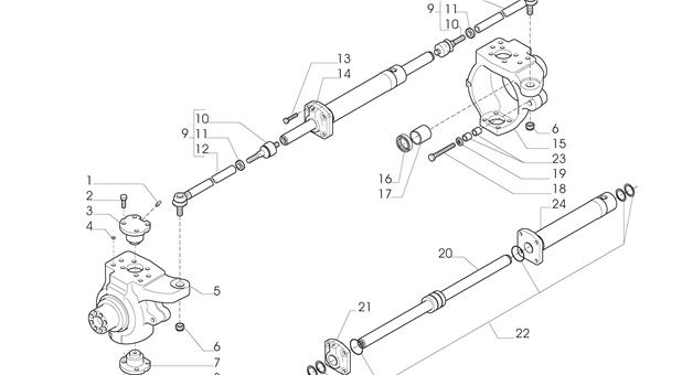 Carraro Axle Drawing for 145109, page 6