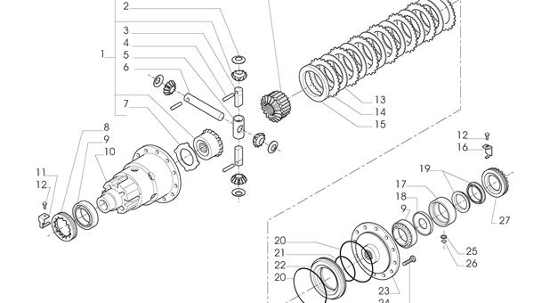 Carraro Axle Drawing for 145109, page 8