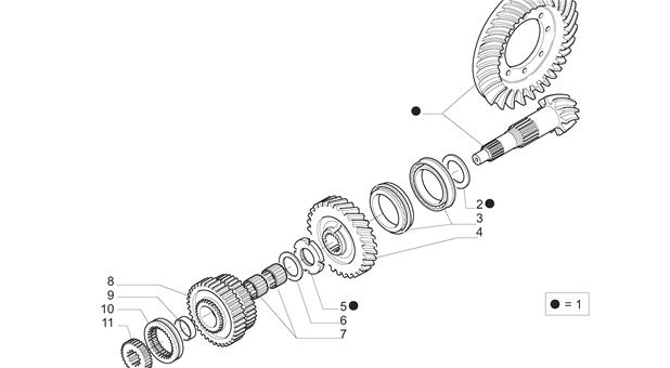 Carraro Axle Drawing for 145160, page 18