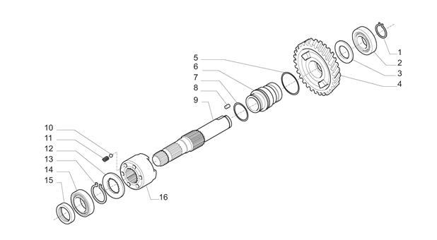 Carraro Axle Drawing for 145160, page 25