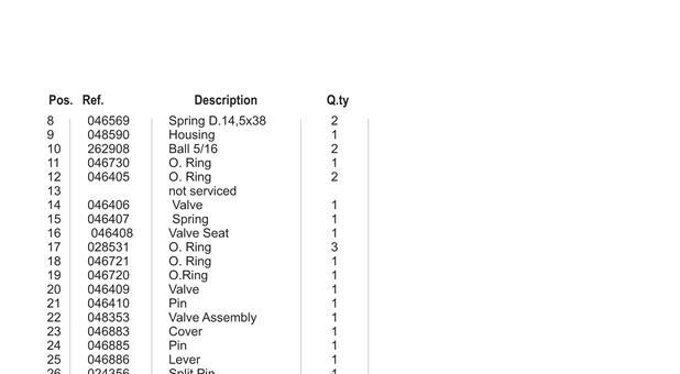 Carraro Axle Drawing for 145160, page 40