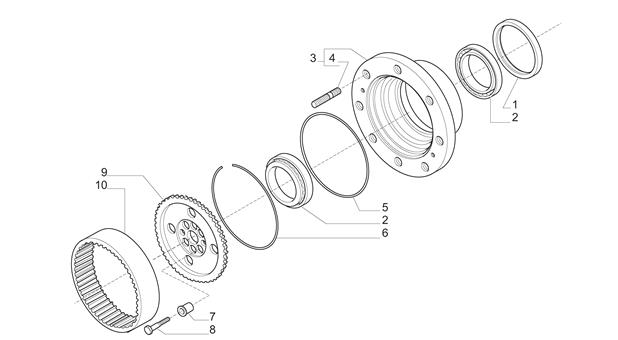 Carraro Axle Drawing for 145294, page 8