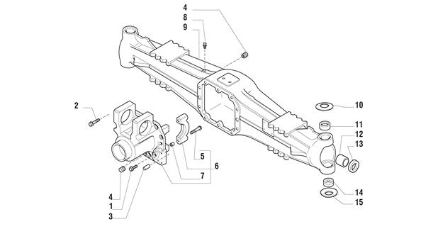 Carraro Axle Drawing for 145462, page 3