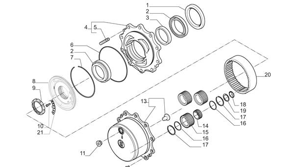 Carraro Axle Drawing for 145493, page 7