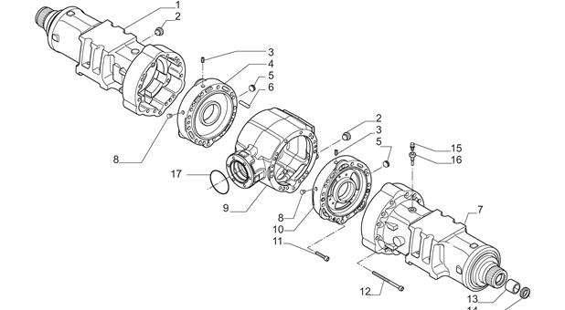 Carraro Axle Drawing for 145493, page 3