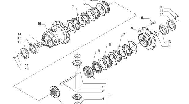 Carraro Axle Drawing for 145493, page 5