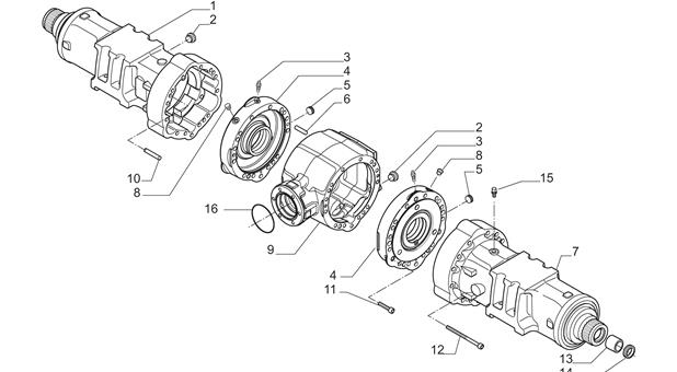 Carraro Axle Drawing for 145494, page 3