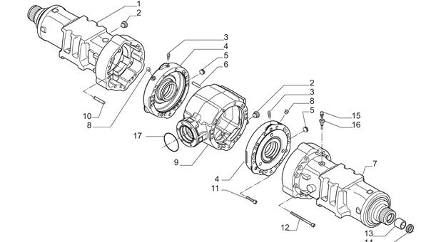 Carraro Axle Drawing for 145494, page 3