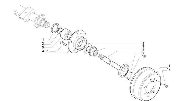 Carraro Axle Drawing for 145768, page 6