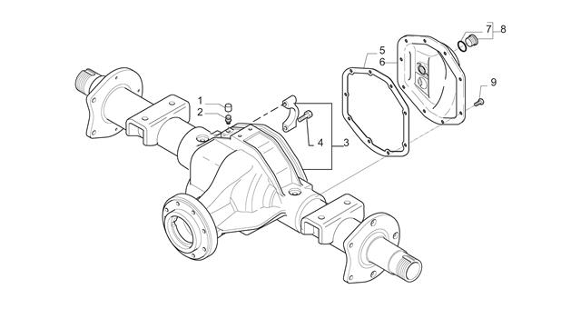 Carraro Axle Drawing for 145769, page 3