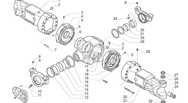 Carraro Axle Drawing for 146050, page 3