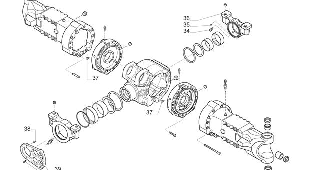 Carraro Axle Drawing for 146050, page 4