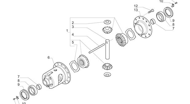 Carraro Axle Drawing for 146050, page 7