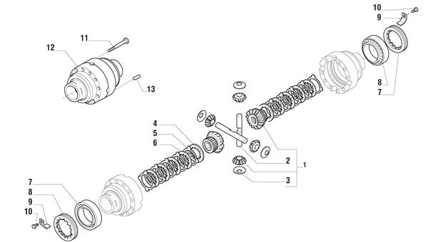 Carraro Axle Drawing for 146135, page 6
