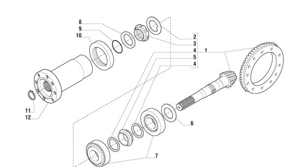 Carraro Axle Drawing for 146313, page 5