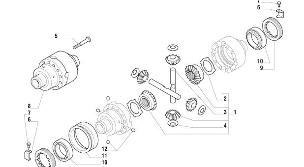 Carraro Axle Drawing for 146313, page 6