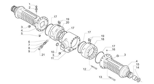 Carraro Axle Drawing for 146327, page 3