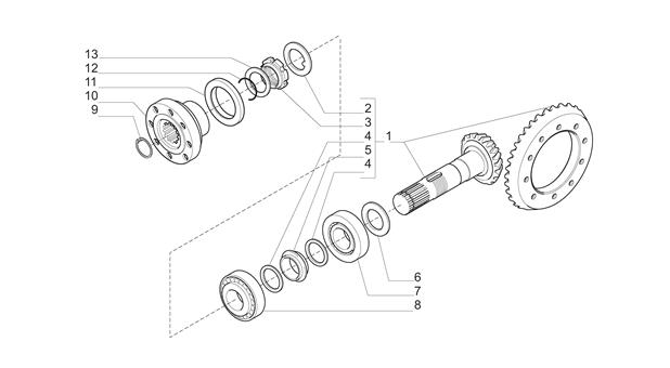 Carraro Axle Drawing for 146327, page 4