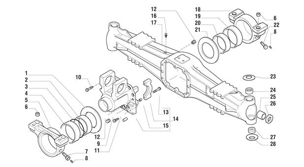 Carraro Axle Drawing for 146330, page 3