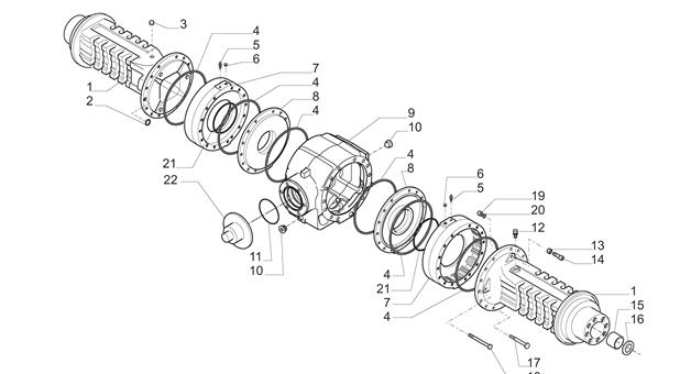 Carraro Axle Drawing for 146666, page 3