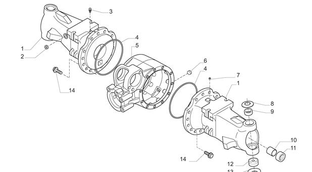 Carraro Axle Drawing for 146710, page 3