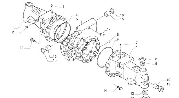 Carraro Axle Drawing for 146711, page 3