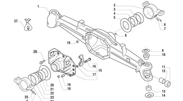 Carraro Axle Drawing for 146866, page 3