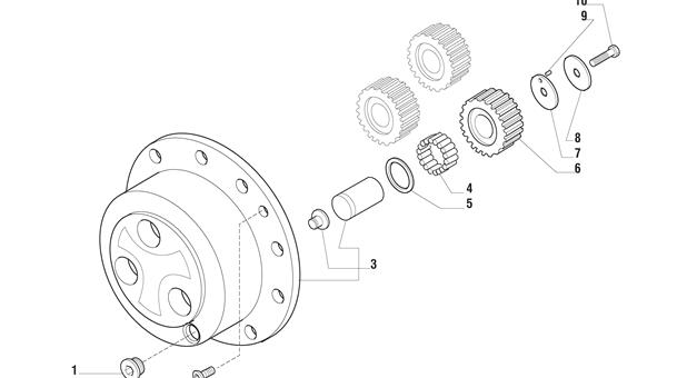 Carraro Axle Drawing for 146870, page 9