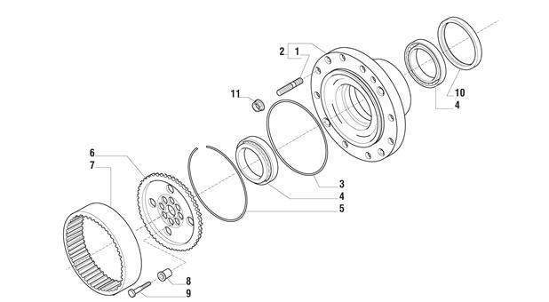 Carraro Axle Drawing for 146950, page 9