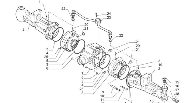 Carraro Axle Drawing for 146952, page 3