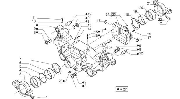 Carraro Axle Drawing for 146954, page 3