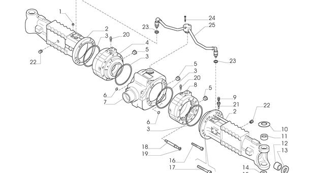 Carraro Axle Drawing for 146969, page 3