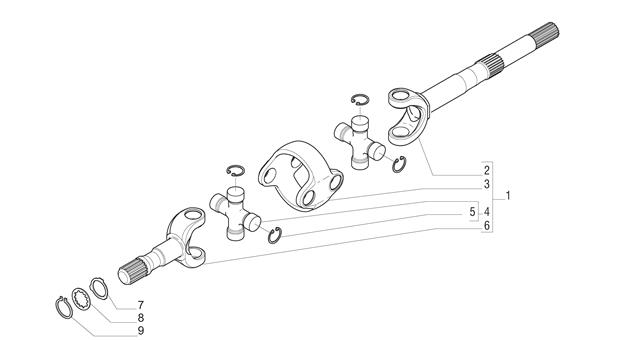 Carraro Axle Drawing for 147005, page 7