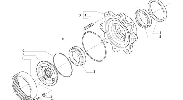 Carraro Axle Drawing for 147005, page 8