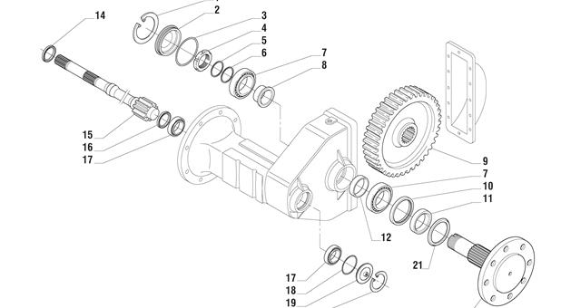 Carraro Axle Drawing for 147060, page 10