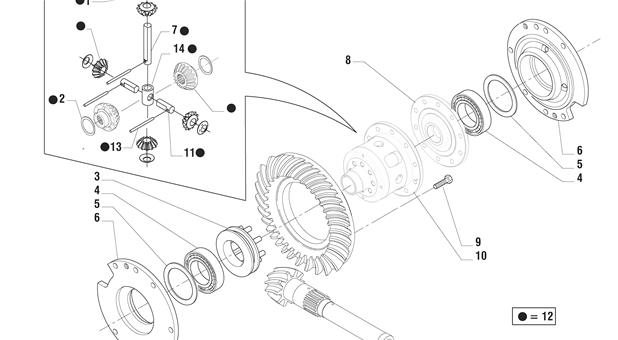 Carraro Axle Drawing for 147060, page 7