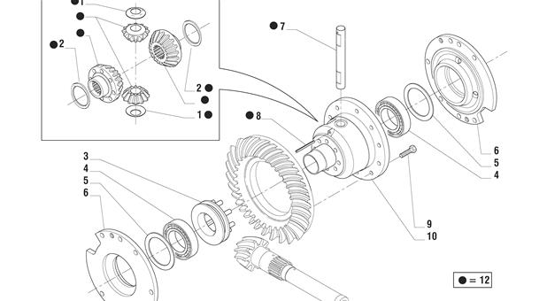 Carraro Axle Drawing for 147060, page 7