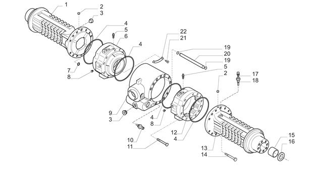 Carraro Axle Drawing for 147103, page 3