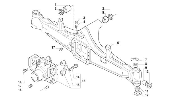 Carraro Axle Drawing for 147154, page 3