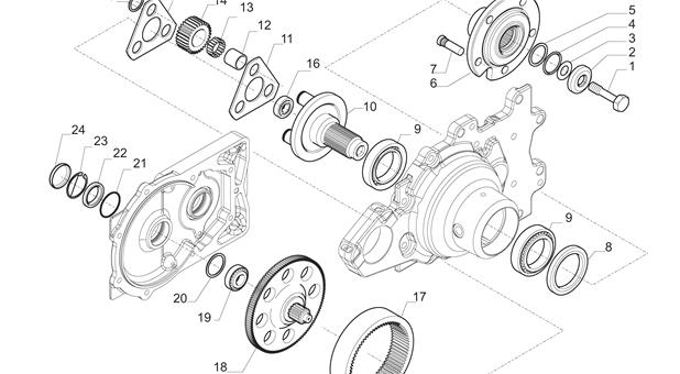 Carraro Axle Drawing for 147172, page 5