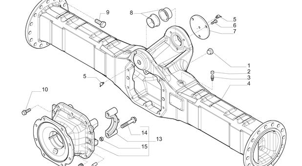 Carraro Axle Drawing for 147186, page 3