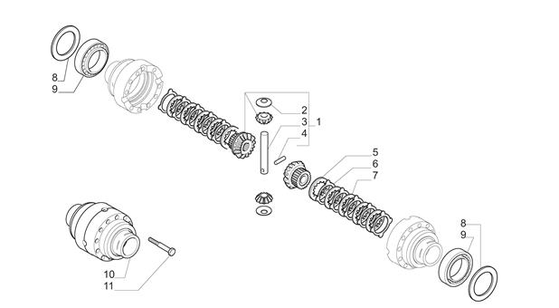 Carraro Axle Drawing for 147207, page 6